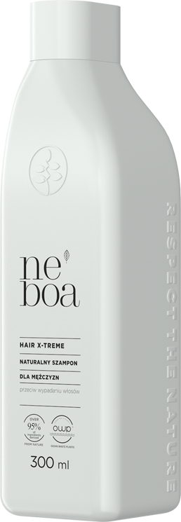 Hair x-treme naturalny szampon dla mężczyzn przeciw wypadaniu włosów, włosy ze skłonnością do wypadania